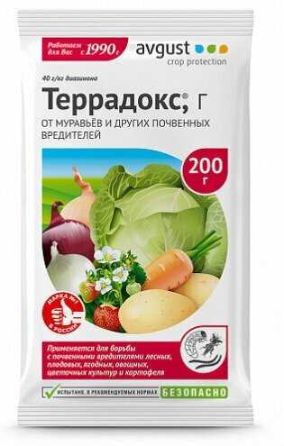 Средство от от медведка, майского хруща, капустной и луковой мух Август Террадокс фотография 8