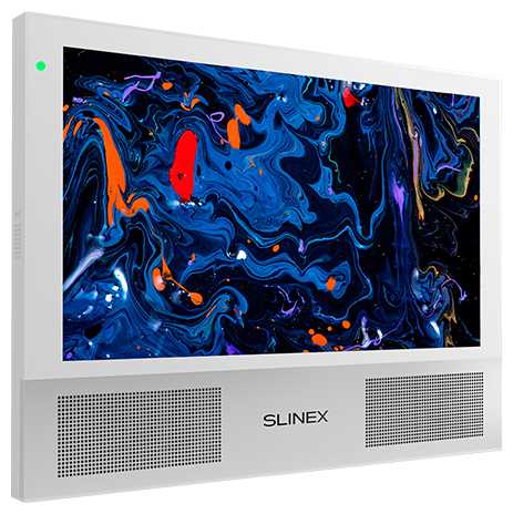 Видеодомофон Slinex Sonik 10 Белый + Серебро или Золотой Песок фотография 2