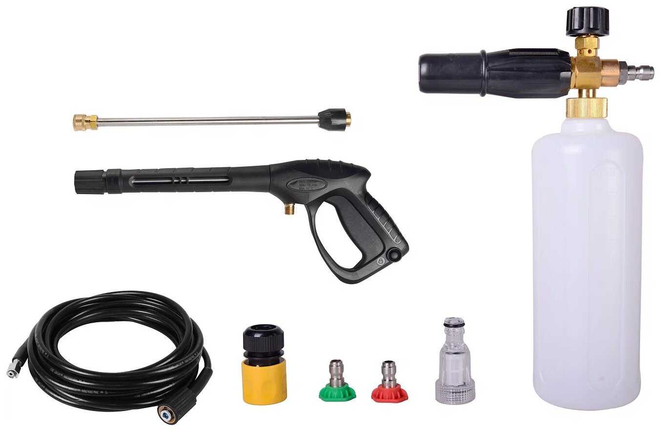 Мойка высокого давления Huter W200i PROFESSIONAL, 200 бар, 430 л/ч фотография 1