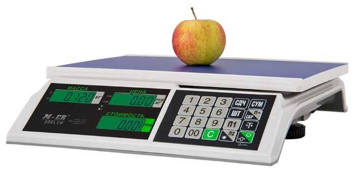 Весы торговые Mertech M-ER 326 AC-15.2 Slim LCD фотография 4