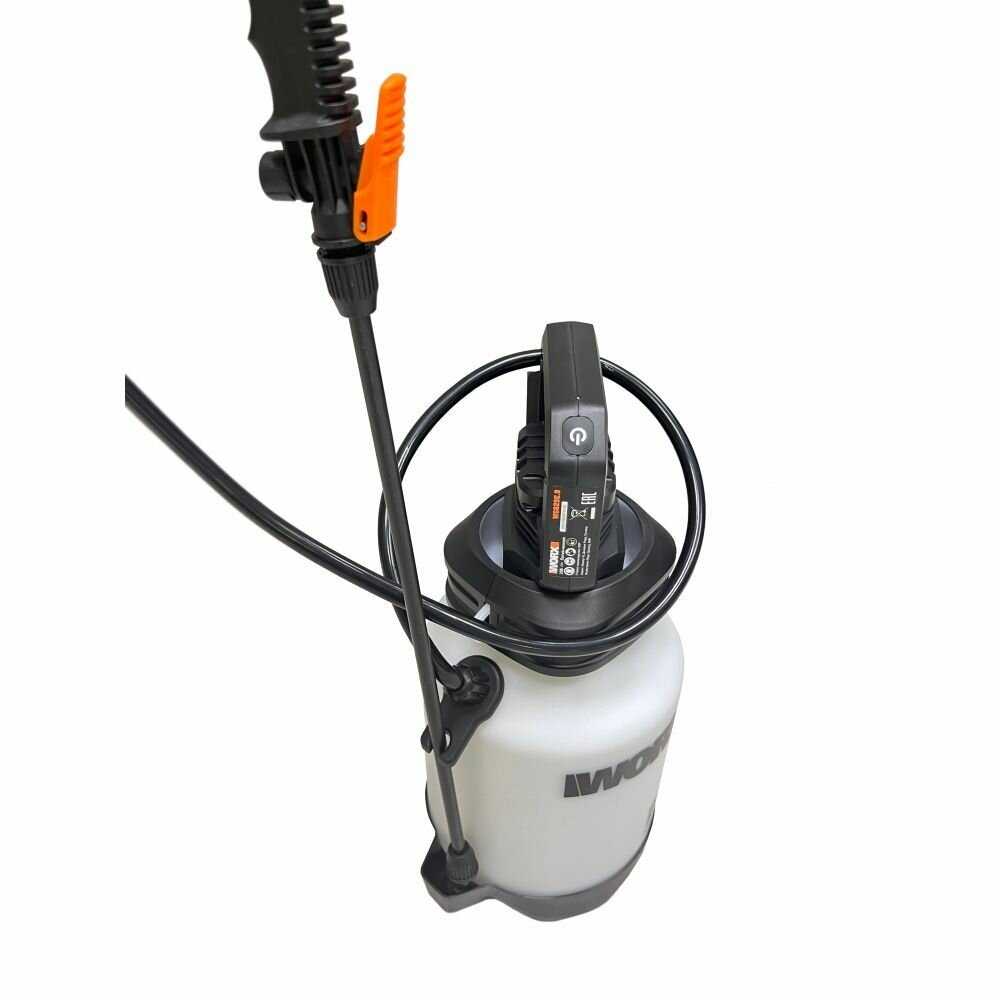 Опрыскиватель WORX WG829E.9 аккумуляторный фотография 17