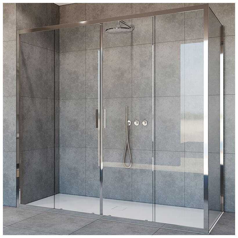 Душевой уголок Vincea Garda VSR-1G28017CL 170х80х190 профиль хром, стекло прозрачное