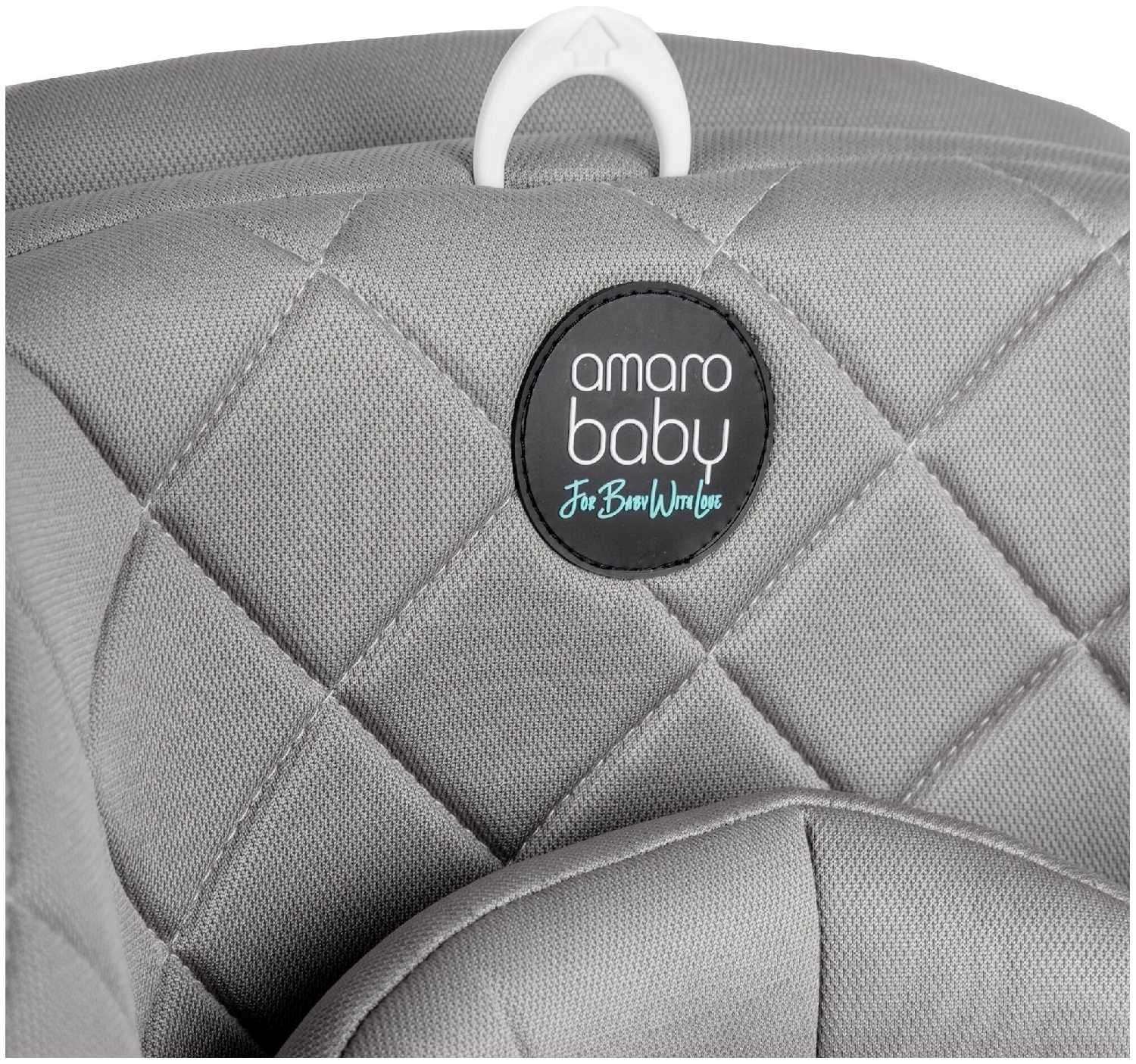Автокресло детское AMAROBABY Brilliant ISOFIX класс D, группа 0+/1/2/3 фотография 19