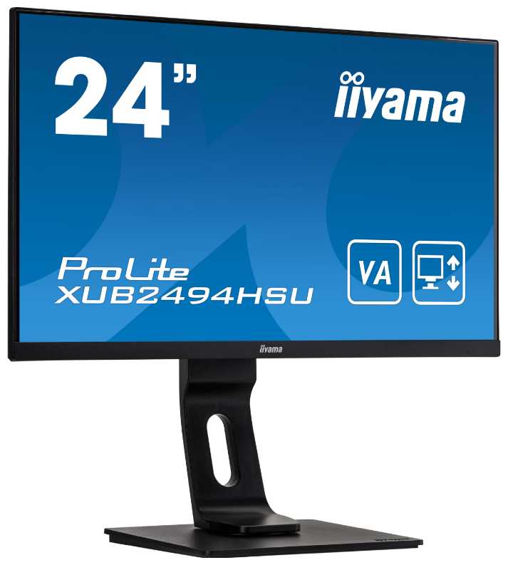 Монитор Iiyama ProLite XUB2494HSU-B1 фотография 1