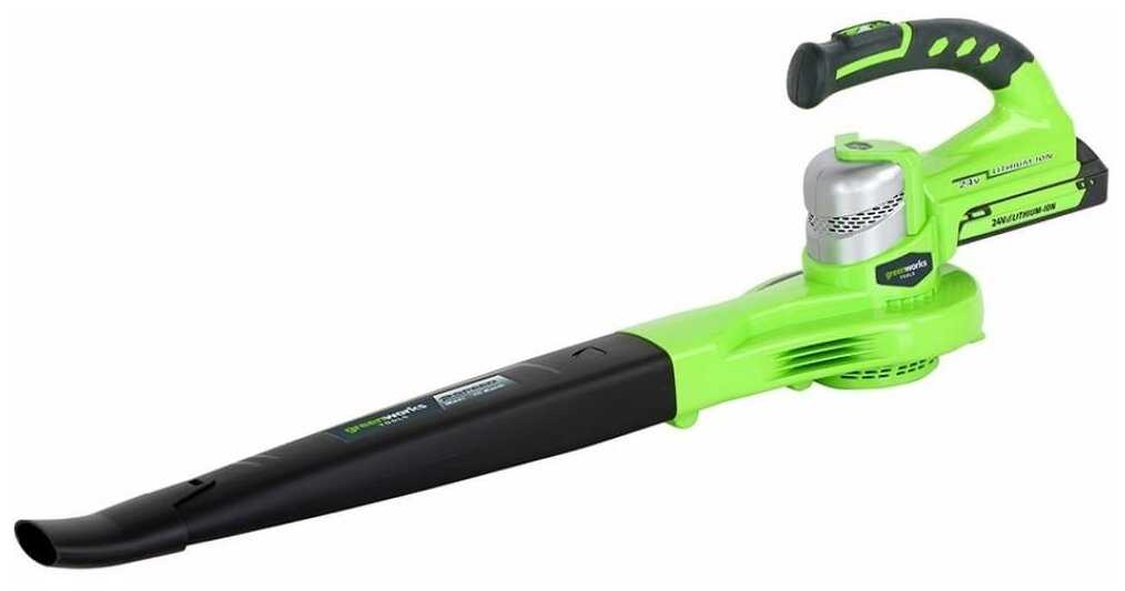 Аккумуляторная воздуходувка Greenworks G24BL фотография 6