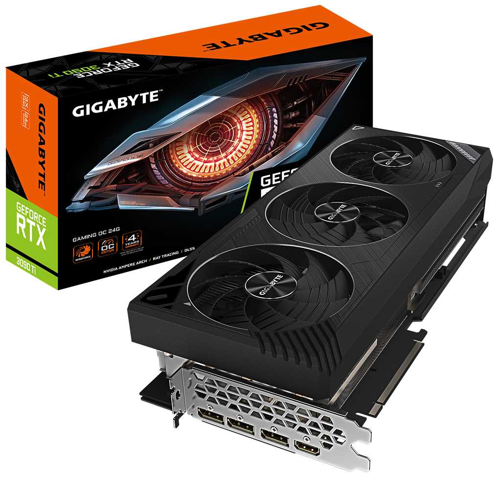 Видеокарта GIGABYTE GeForce RTX 3090 Ti GAMING OC 24G (GV-N309TGAMING OC-24GD) фотография 10