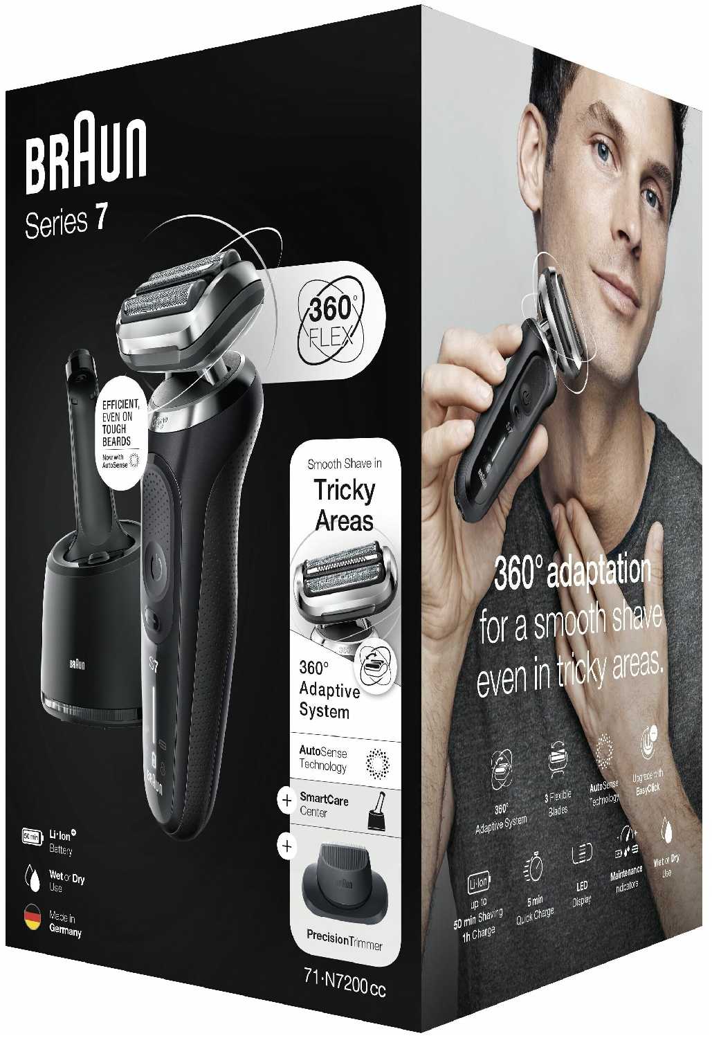 Электробритва Braun Series 7 71-S7200cc/N7200cc фотография 15
