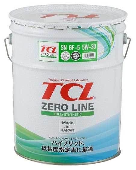 Синтетическое моторное масло TCL Zero Line 5W-30 SN/GF-5 фотография 1