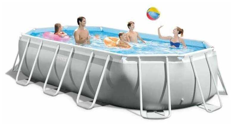 Бассейн Intex Prism Frame Oval (26796) фотография 12