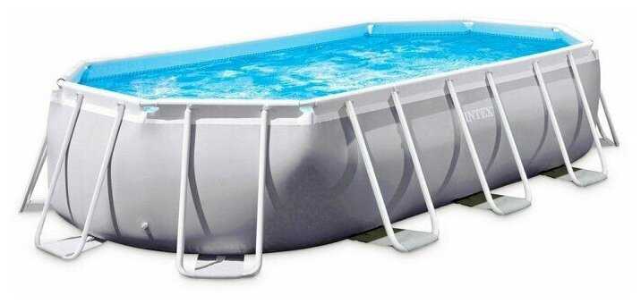 Бассейн Intex Prism Frame Oval (26796) фотография 13