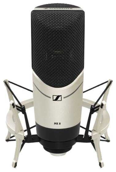 Микрофон проводной Sennheiser MK 8, разъем: XLR 3 pin (M)
