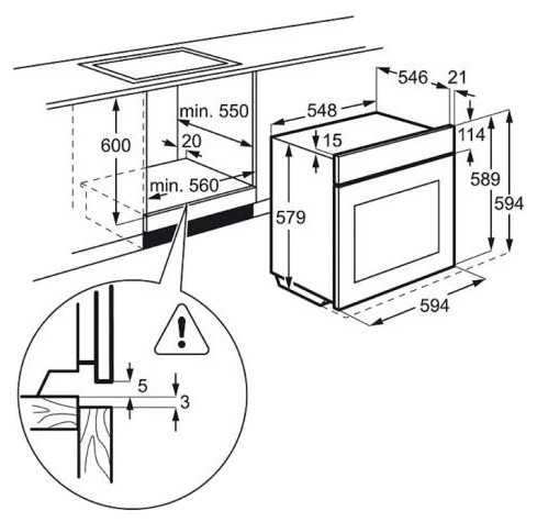 Электрический духовой шкаф Electrolux OPEB 4534 Z фотография 1