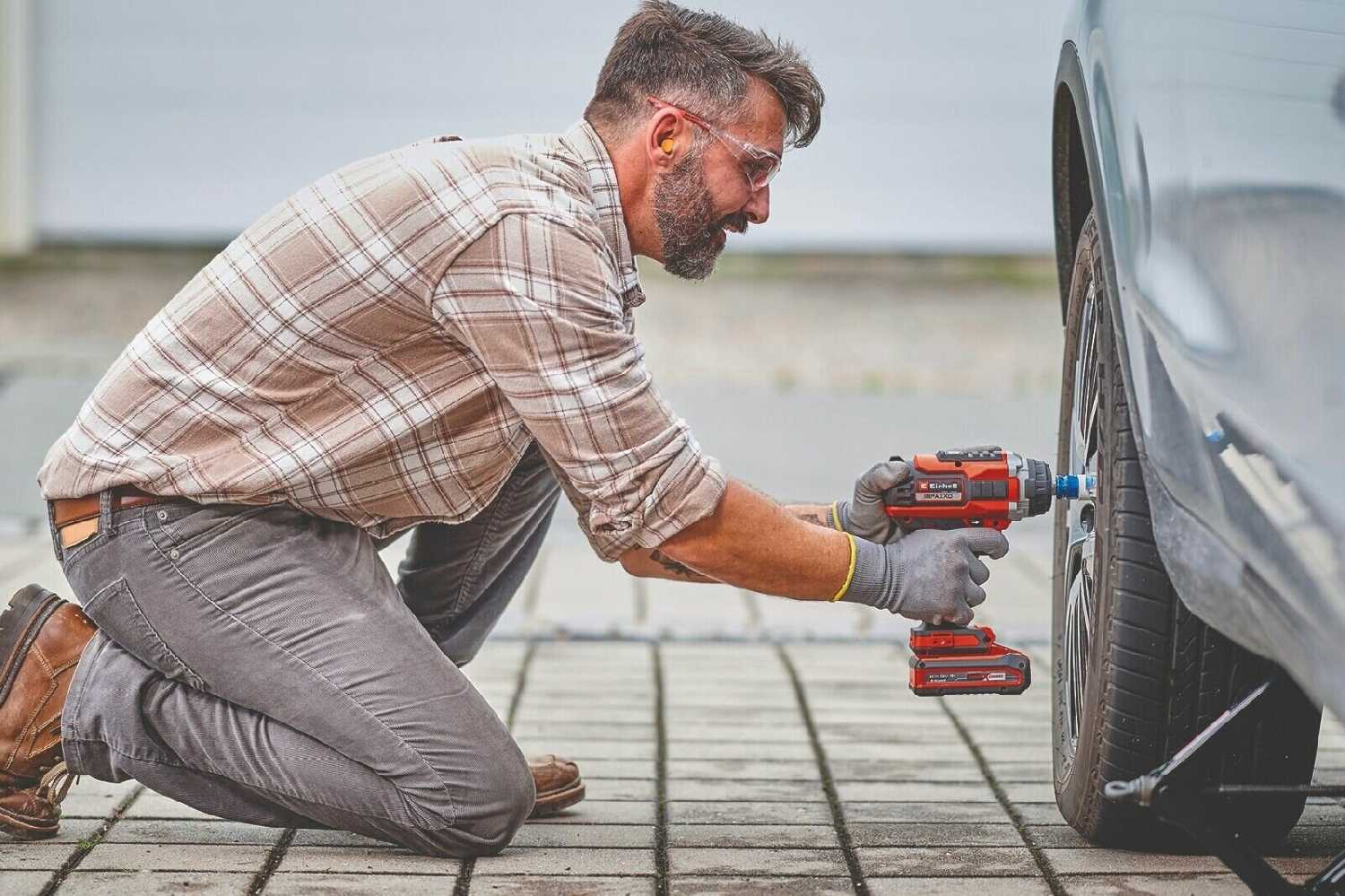 Аккумуляторный гайковерт Einhell IMPAXXO 18/400 Solo (4510070) фотография 2