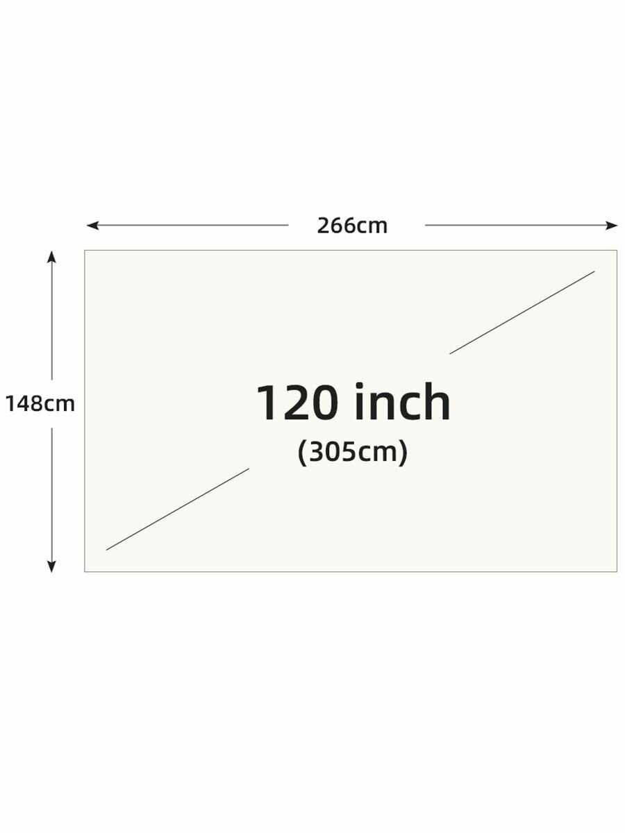 Экран для проектора ALR Антибликовый фотография 1