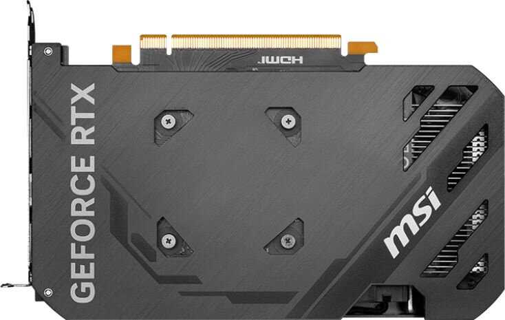 Видеокарта MSI RTX 4060 VENTUS 2X BLACK 8G OC (RTX 4060) фотография 1