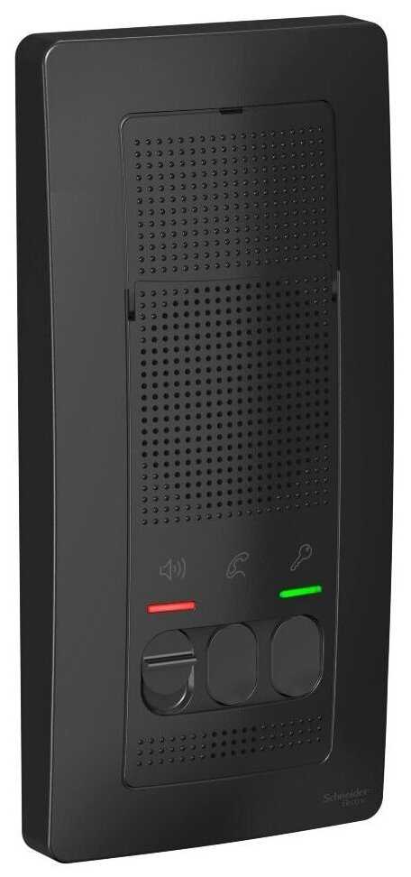 BLANCA COLOR устройство переговорное Schneider Electric (антрацит) фотография 1