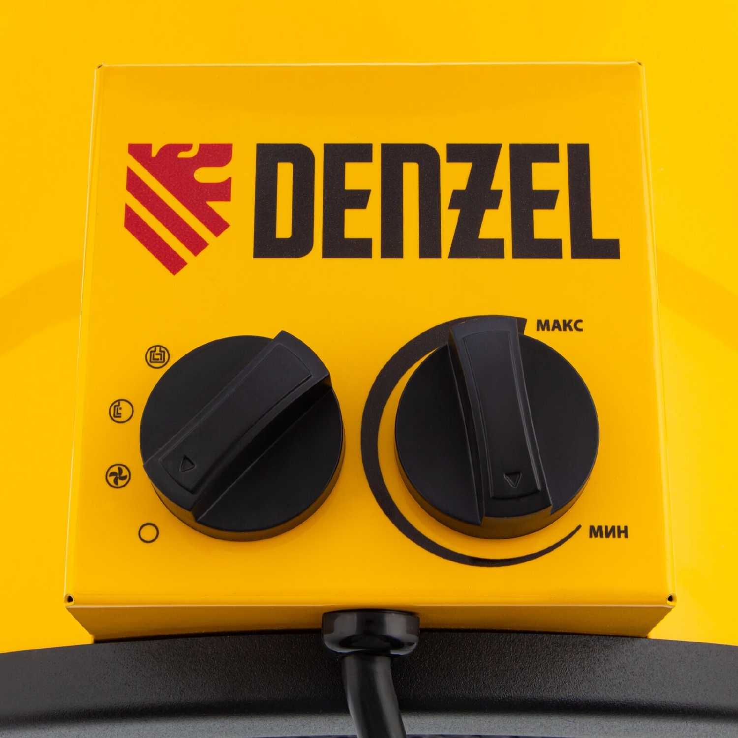 Тепловая пушка Denzel SFH-9000 400 В, 720 м3/ч, 3 реж. вентилятор, 6000/9000 Вт (96439) фотография 10