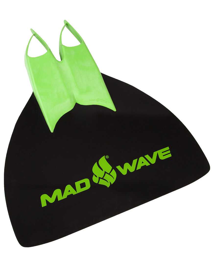 Моноласта для плавания TURBO MAD WAVE, 38-40, Green фотография 10