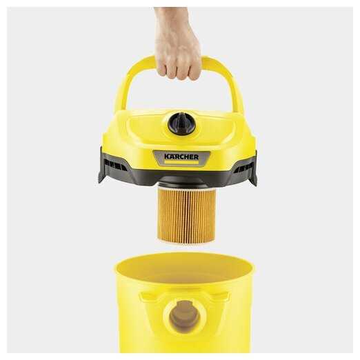 Пылесос KARCHER WD 2 Plus (V-15/6/18/C) фотография 2
