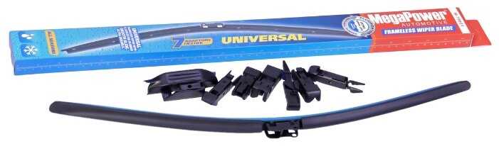 Щетка стеклоочистителя бескаркасная MegaPower Universal All Seasons M-75021 525 мм