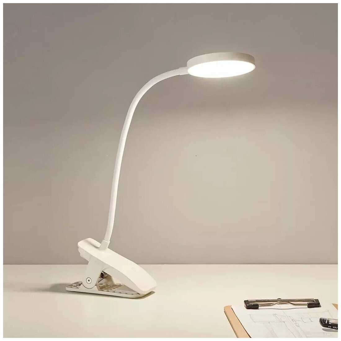 Лампа портативная Portable USB Charging Clip Lamp (DK-00370) фотография 2