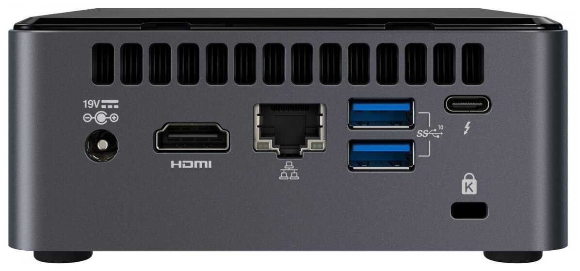 Платформа Intel NUC 10 (BXNUC10I3FNHN) фотография 1