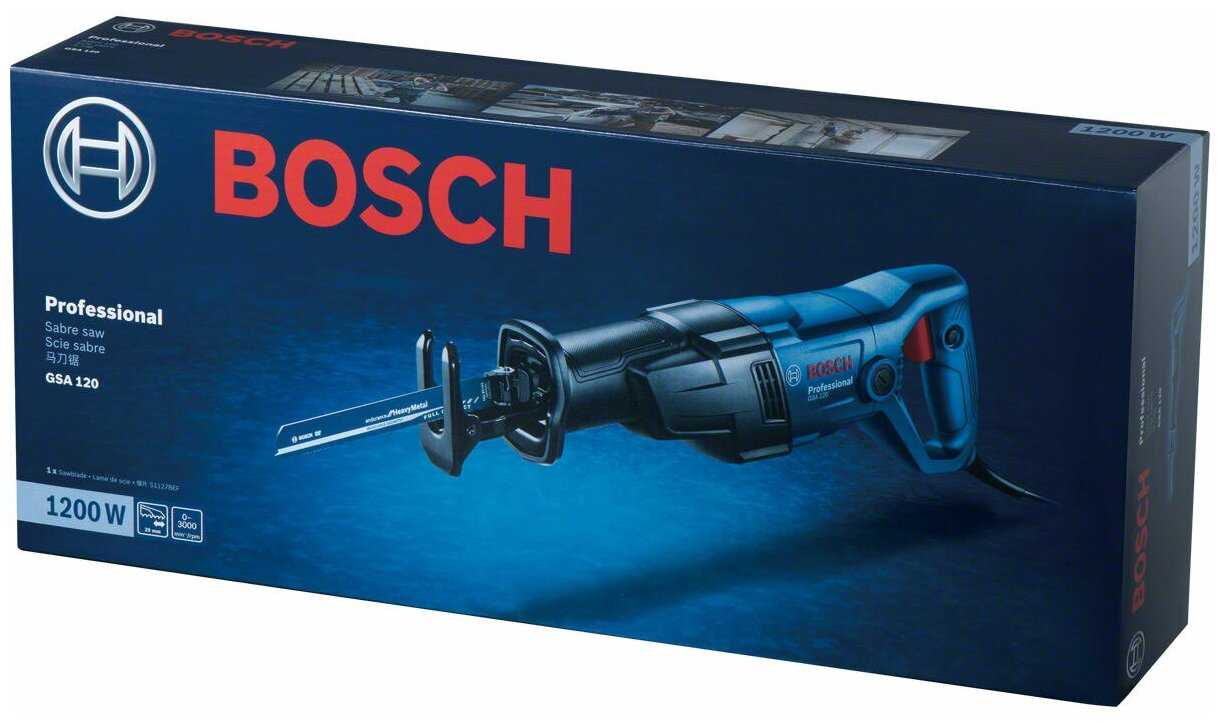 Пила BOSCH GSA 120 фотография 10