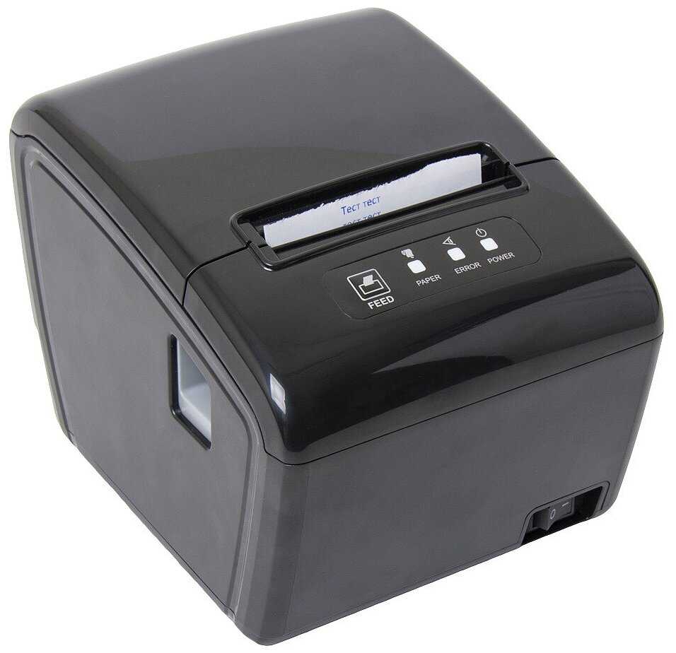 Принтер чеков Poscenter RP-100W (80мм, 260 мм/сек, автоотрез, RS232+USB+LAN+wifi)