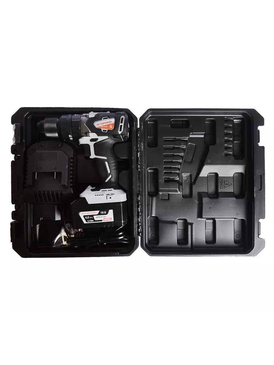 Ударная аккумуляторная дрель-шуруповерт Интерскол ДАУ-13/18В [574.4.1.70] фотография 7