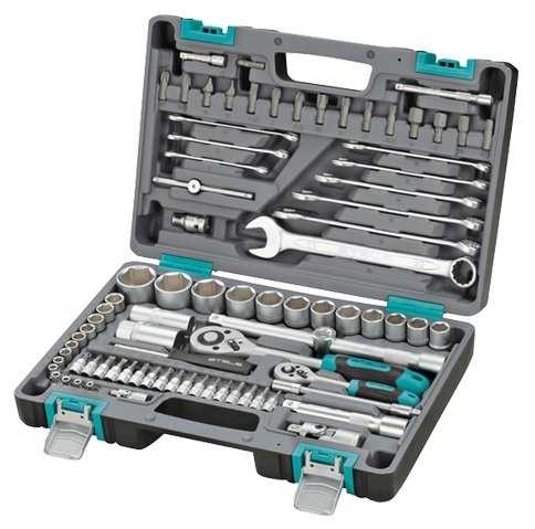 Набор автомобильных инструментов Stels 14105 (82 предм.)