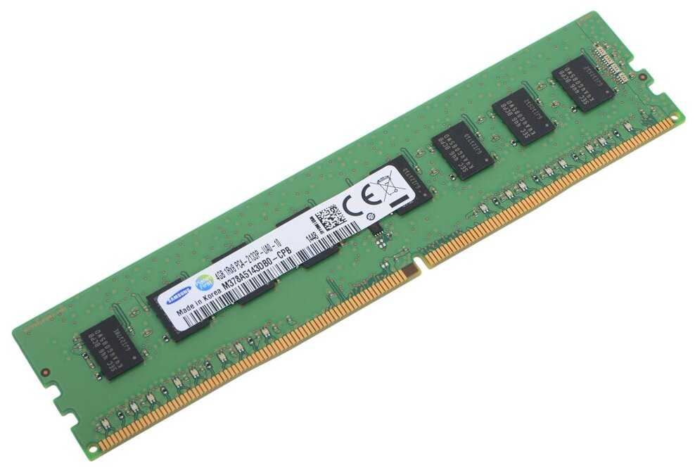 Оперативная память Samsung Value 4 ГБ DDR4 DIMM CL15 (M378A5143DB0-CPB)