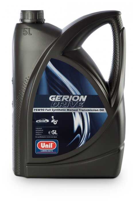 Масло трансмиссионное UNIL Lubricants Gerion Drive 75W90 75W-90