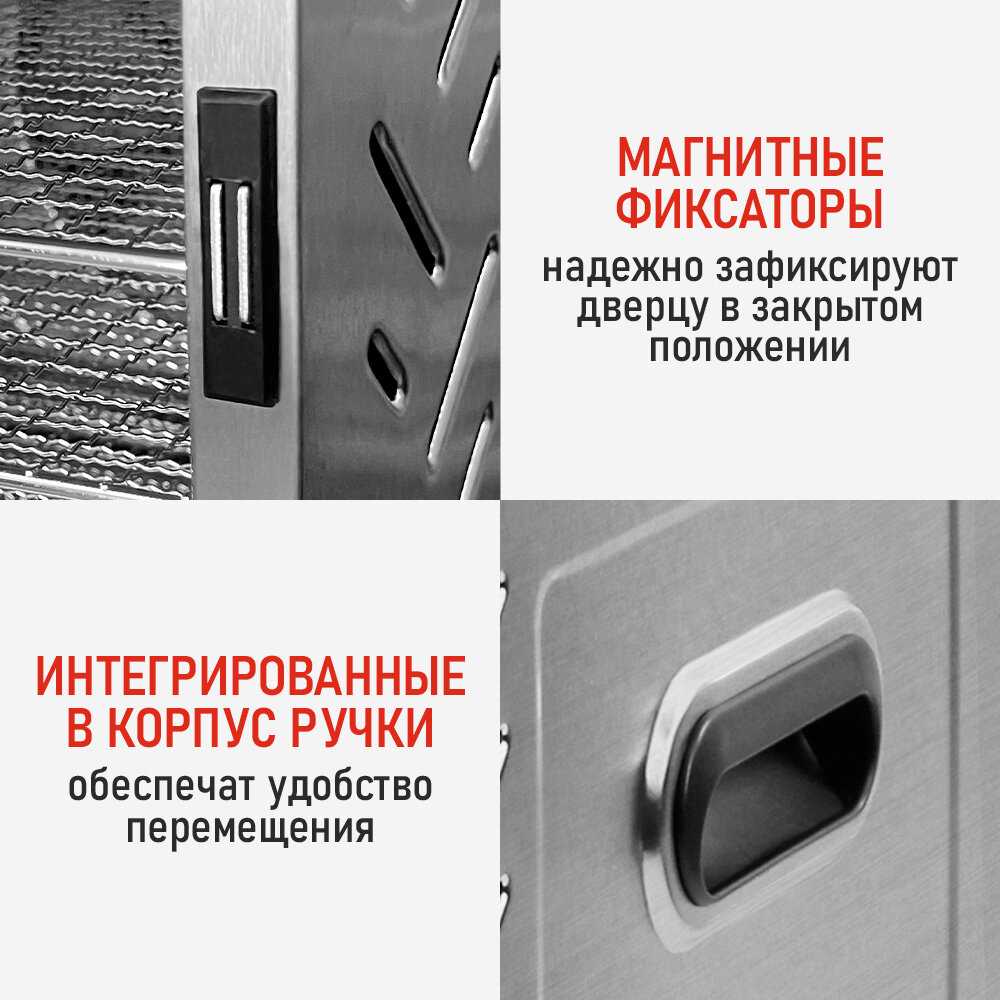 Сушилка для фруктов, овощей CHEF PRO Сушилка для фруктов и овощей (CF-FD805A) фотография 15