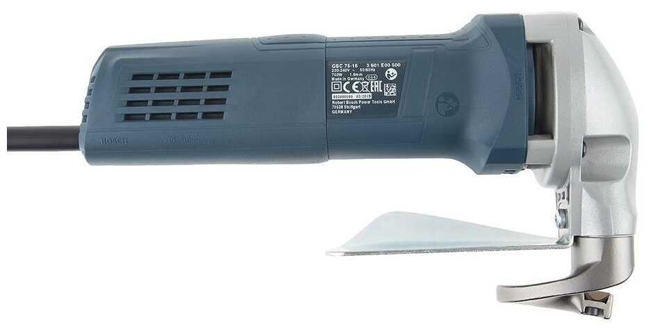 Листовые электрические ножницы BOSCH GSC 75-16 фотография 2