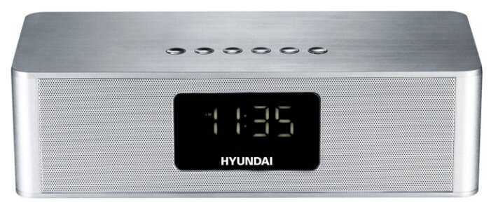 Радиобудильник Hyundai H-RCL360 белый LCD подсв: белая часы: цифровые FM фотография 1