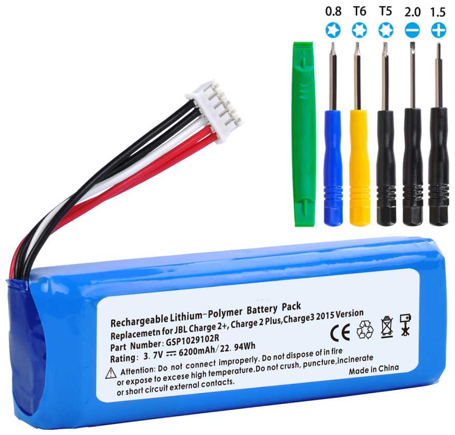 Аккумулятор BATMAX для JBL Flip 4 / Flip 4 Special Edition (3200 mAh) фотография 1