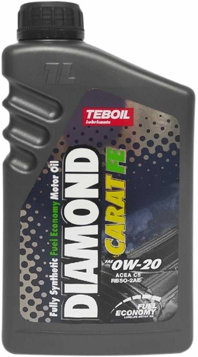 Моторное масло TEBOIL DIAMOND CARAT FE 0W-20 (4 л) фотография 7