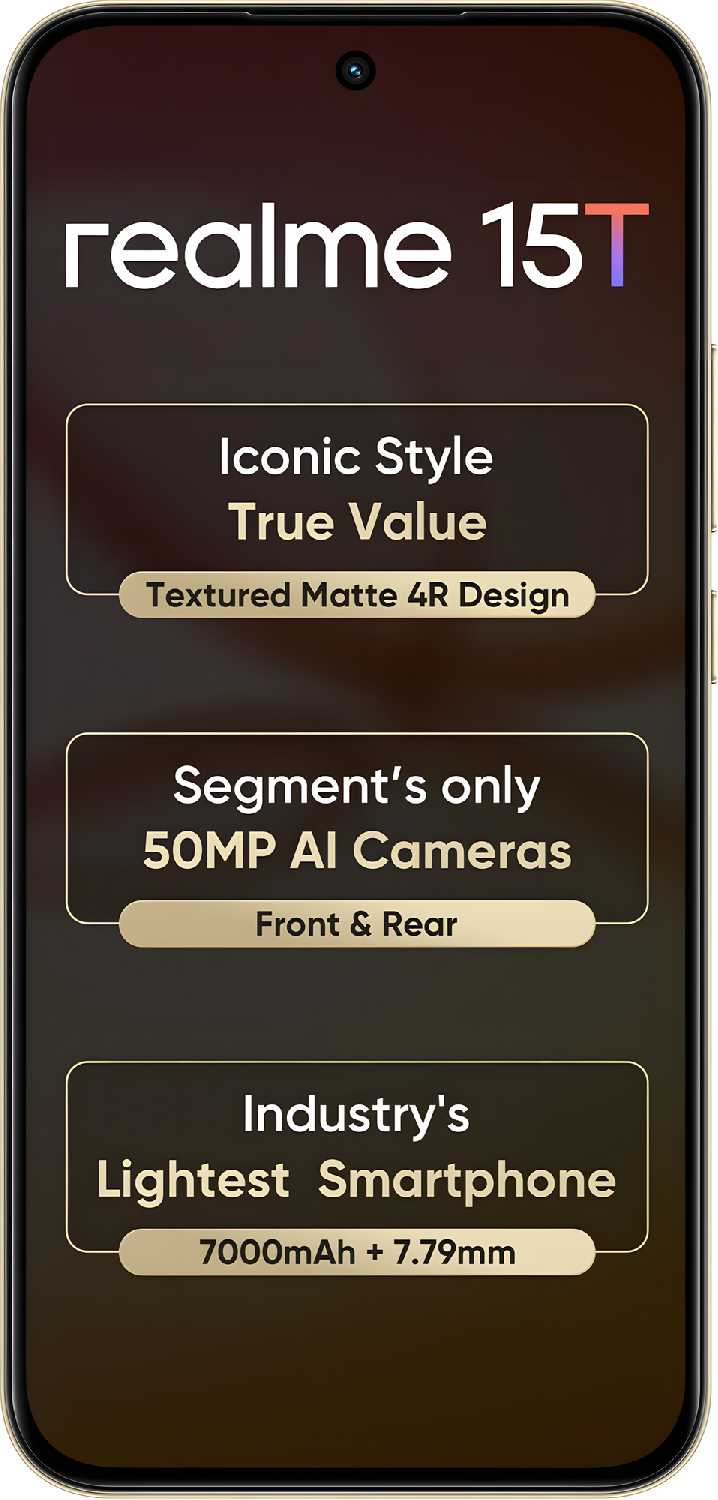 Смартфон Realme 15T 5G фотография 2