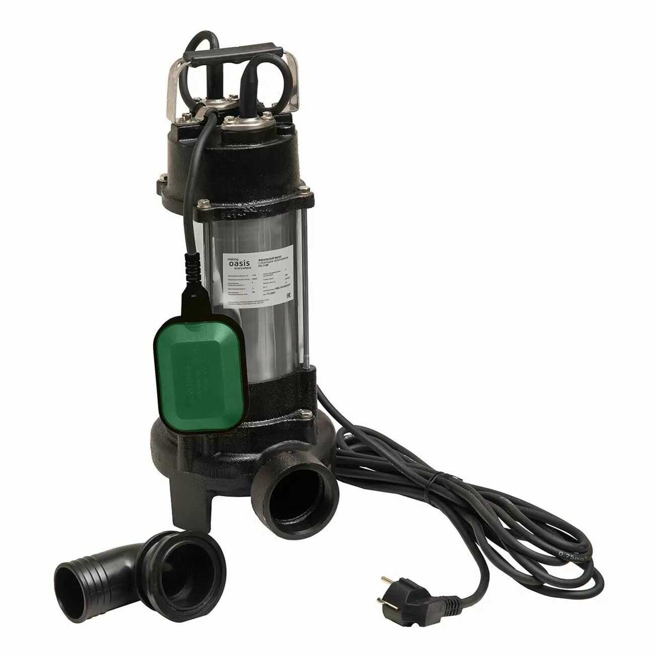 Фекальный насос Oasis FP 150/6 фотография 8