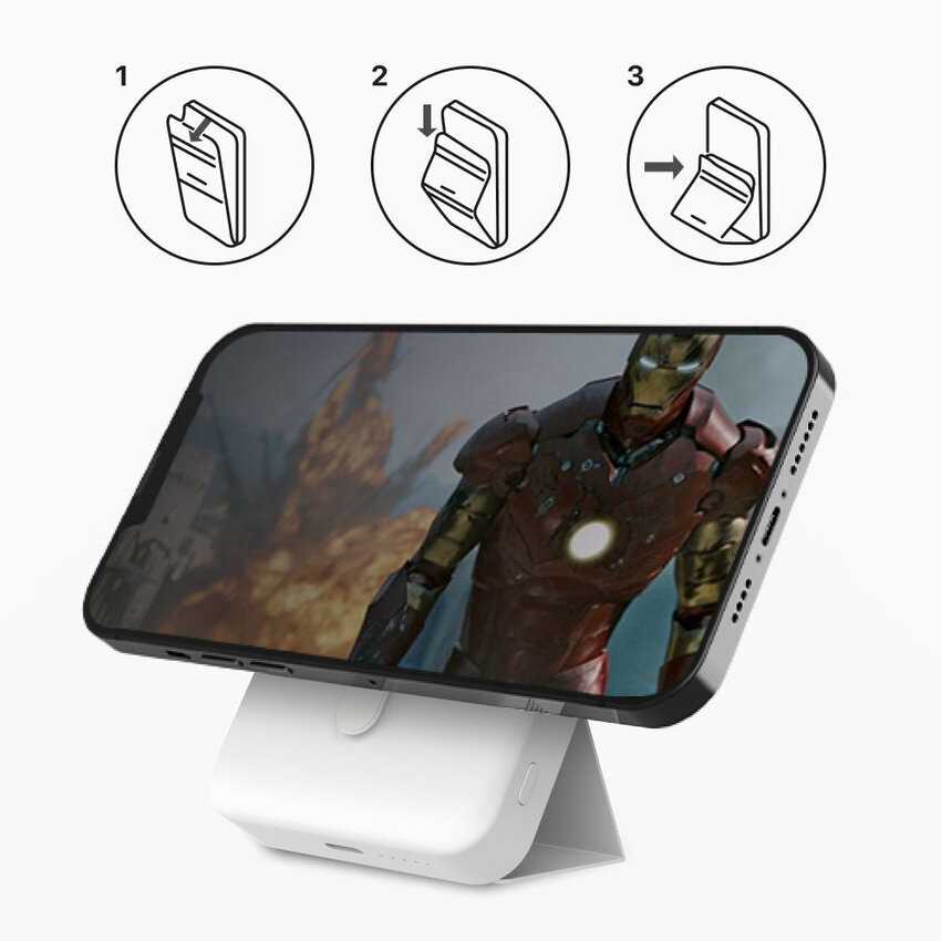 Магнитный повербанк Wireless Power Bank (10000) фотография 9