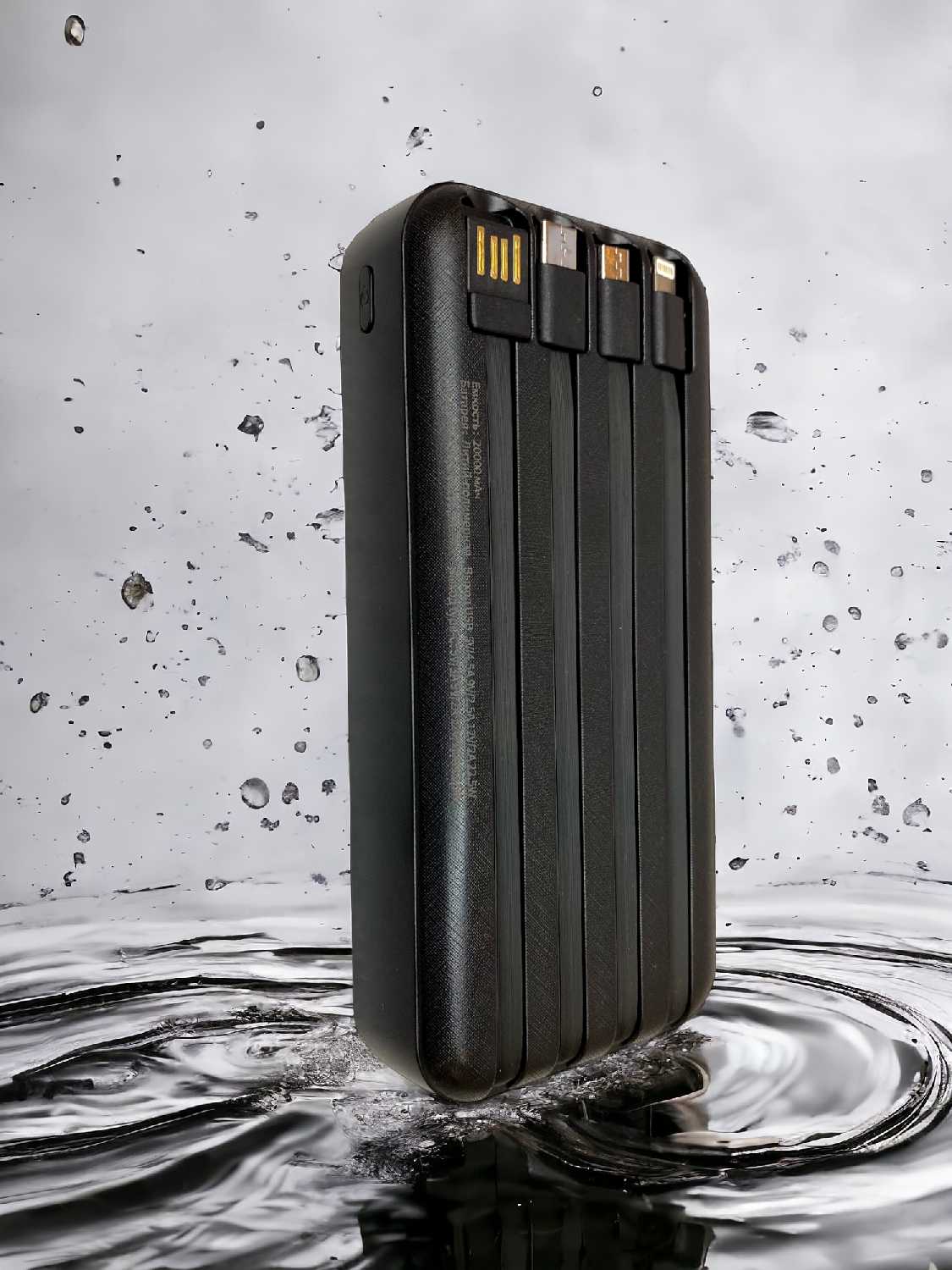 Внешний аккумулятор (Power Bank) FaizFull 20000мАч с беспроводной зарядкой фотография 1