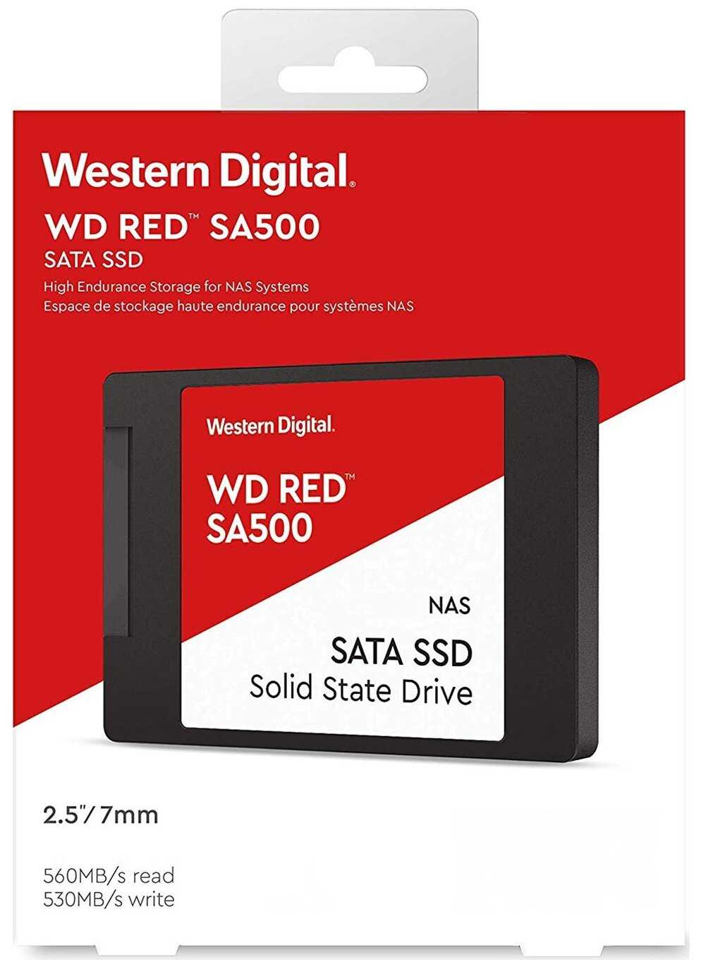 Твердотельный накопитель Western Digital WD Red (WDS100T1R0A) фотография 3
