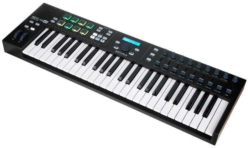 Arturia KeyLab Essential 49 MK3 Black USB MIDI клавиатура, цвет черный фотография 2