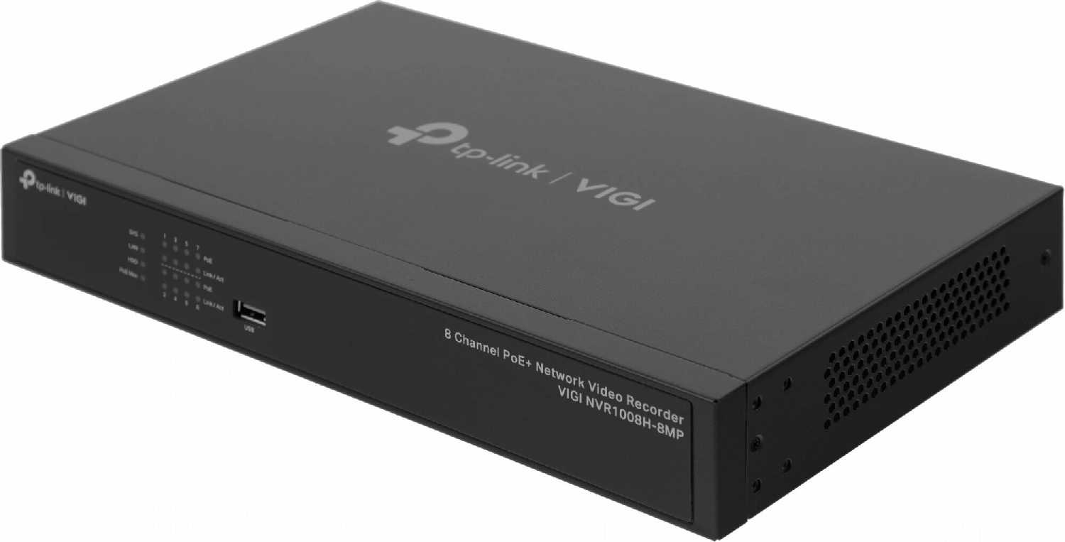 Сетевой видеорегистратор TP-Link NVR1008H-8MP [8-канальный, PoE+] фотография 3