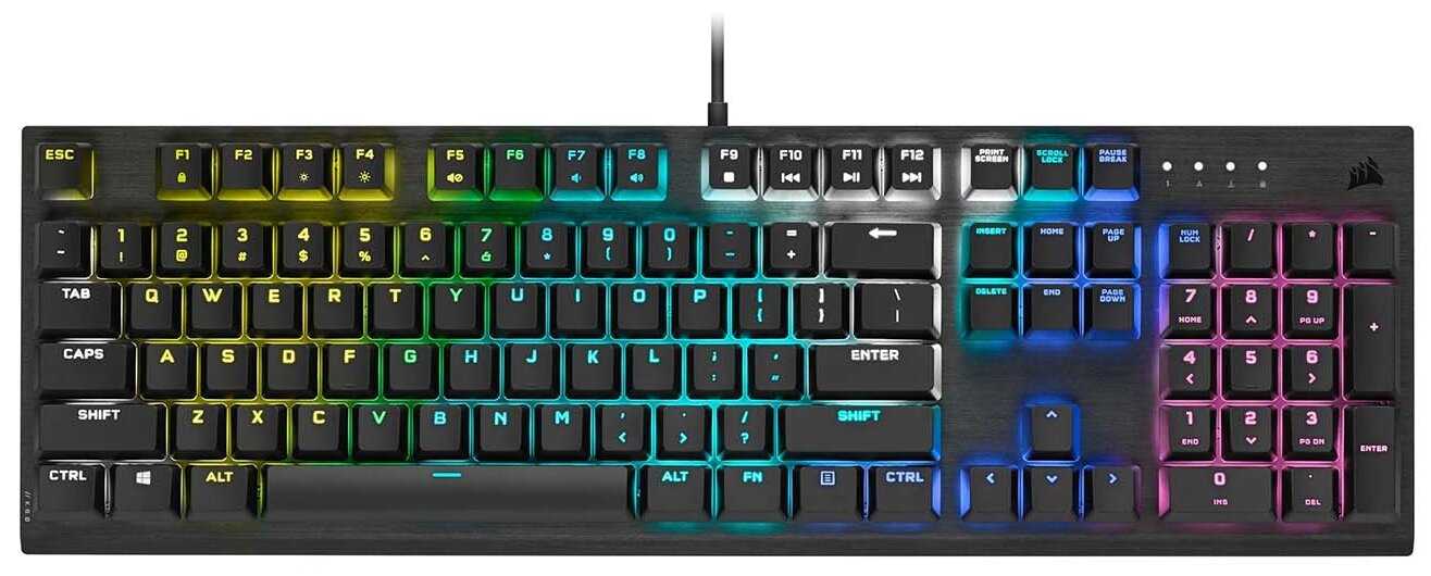 Игровая клавиатура Corsair K60 RGB PRO CHERRY MV фотография 1