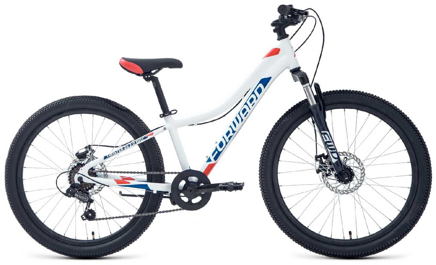 Горный (MTB) велосипед FORWARD Twister 24 2.0 D (2022)