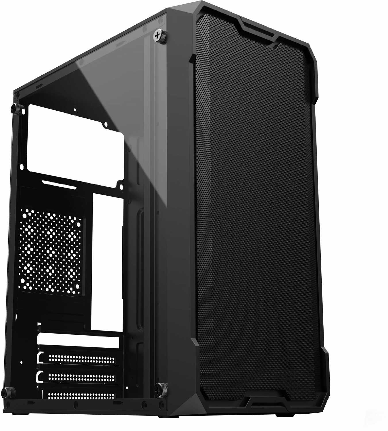 Корпус Оклик OCC-MN302F без БП mATX 1xUSB2.0 1xUSB3.0 audio фотография 5