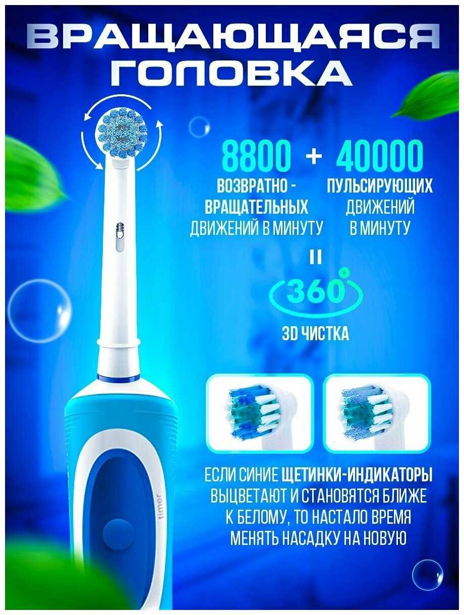 Насадки на щетку Oral-B Насадки на щетку (набор 4 шт) фотография 8