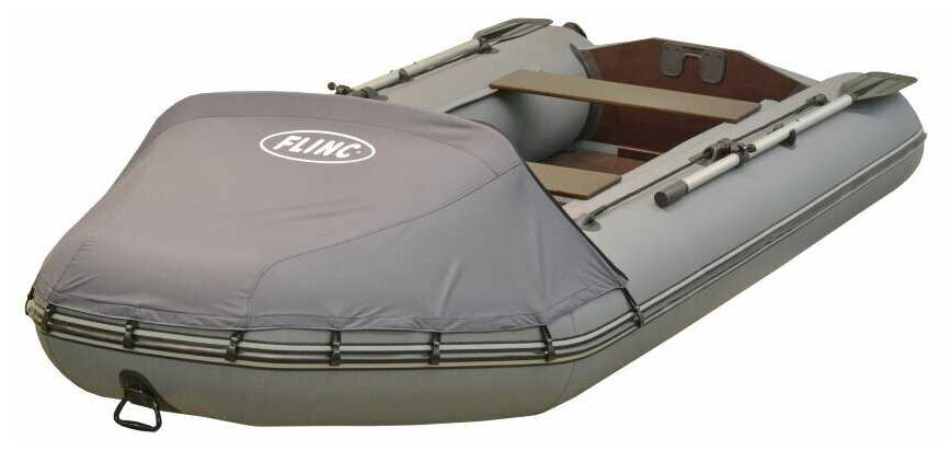 Надувная лодка FLINC FT320LA оливковый фотография 9