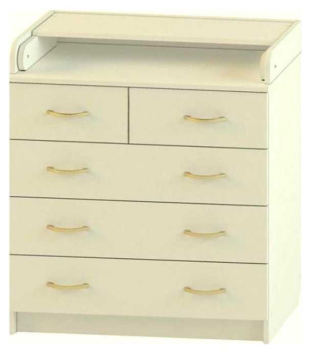 Пеленальный комод Атон Мебель Сириус 80/5 ЛДСП фотография 6